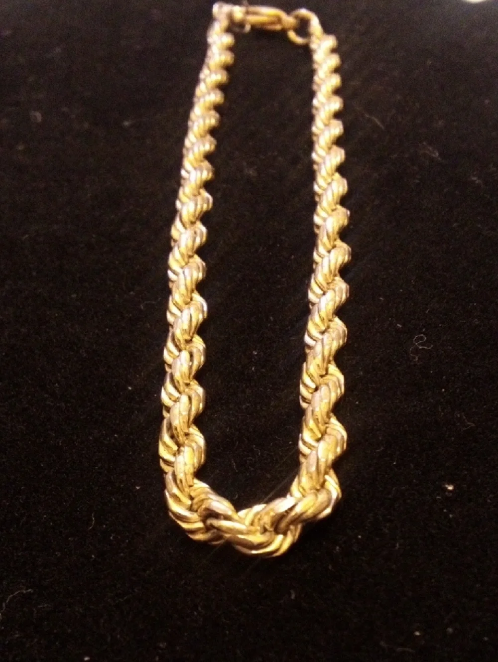 Gold Rope Chain Bracelet - Fashion Women Jewelry